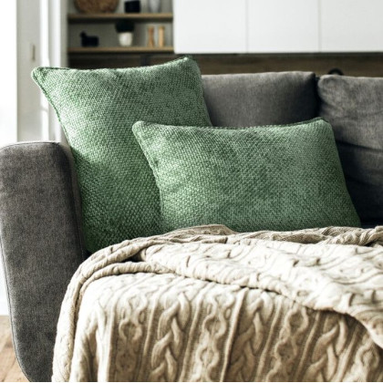 Olivová ženilková obliečka na vankúš 30x50 cm